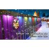 imageVOLISUN 12Pack 1800mAh Outdoor Solar Fence Lights  Waterproof LED Color Glow for Step Railing Wall Stairs7 colorsWarm White