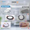 imageVOLISUN 24 Pack 4 inch Recessed Lighting 5CCT LED Black Recessed Light 2700K5000K Selectable CanKiller Dimmable Canless Wafer Downlight LED Ceiling Light ETL CertificatedBlack