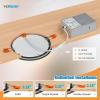 imageVOLISUN 24 Pack 4 inch Recessed Lighting 5CCT LED Black Recessed Light 2700K5000K Selectable CanKiller Dimmable Canless Wafer Downlight LED Ceiling Light ETL CertificatedBlack