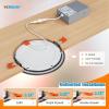 imageVOLISUN 24 Pack 4 inch Recessed Lighting 5CCT LED Black Recessed Light 2700K5000K Selectable CanKiller Dimmable Canless Wafer Downlight LED Ceiling Light ETL CertificatedBlack