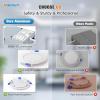imageVOLISUN 24 Pack 6 inch Recessed Lighting 5CCT LED Black Recessed Light 2700K5000K Selectable 13W Eqv 120W 1080LM Dimmable Canless Wafer Downlight LED Ceiling Light ETL CertificatedWhite