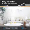 imageVOLISUN 6 Inch 6 Pack Recessed Lights Slim LED with Junction BoxDimmable Ceiling Light Downlight5000K Daylight1050LM12W 100W Eqv90 High Color Rendering ETL