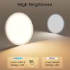 imageVOLISUN 8Pack 5CCT LED Flush Mount Ceiling Light 7 inch Dimmable UltraThin LED Ceiling Light Fixture 3000K6500K Selectable 15W LED Ceiling Lights for Bedroom Kitchen Closet and Hallway WhiteWhite