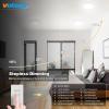 imageVOLISUN 8Pack 5CCT LED Flush Mount Ceiling Light 7 inch Dimmable UltraThin LED Ceiling Light Fixture 3000K6500K Selectable 15W LED Ceiling Lights for Bedroom Kitchen Closet and Hallway WhiteWhite