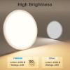imageVOLISUN 8Pack 5CCT LED Flush Mount Ceiling Light 7 inch Dimmable UltraThin LED Ceiling Light Fixture 3000K6500K Selectable 15W LED Ceiling Lights for Bedroom Kitchen Closet and Hallway WhiteWhite