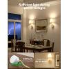 imageVOLISUN Battery Operated Wall Sconce Set of TwoGold Wireless Sconces with Romote and Rechargeable Bulbs9 Colors Indoor Wireless Wall Lights for Bedroom Living Room HallwayGold