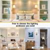 imageVOLISUN Battery Operated Wall Sconce Set of TwoGold Wireless Sconces with Romote and Rechargeable Bulbs9 Colors Indoor Wireless Wall Lights for Bedroom Living Room HallwayGold