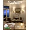 imageVOLISUN Battery Operated Wall Sconce Set of TwoGold Wireless Sconces with Romote and Rechargeable Bulbs9 Colors Indoor Wireless Wall Lights for Bedroom Living Room HallwayGold