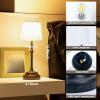 imageVOLISUN Cordless Table Lamp 2 Pack 5200mAh Battery Operated Lamp Touch Dimmable Wireless Lamp Bedside Light for Bedroom Living Room Dining Room BlackBlack1Pack