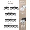 imageVOLISUN Crystal Vanity Lights  3 Light Modern Stainless Steel Bathroom Light Over Mirror Chrome Finish  UL Certificated Exclude BulbBlack