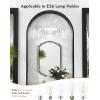imageVOLISUN Crystal Vanity Lights  3 Light Modern Stainless Steel Bathroom Light Over Mirror Chrome Finish  UL Certificated Exclude BulbChrome