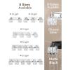 imageVOLISUN Crystal Vanity Lights  3 Light Modern Stainless Steel Bathroom Light Over Mirror Chrome Finish  UL Certificated Exclude BulbChrome