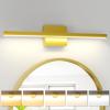 imageVOLISUN Modern Bathroom Vanity Light 157 inch 12W Dimmable 5CCT Led Bathroom Light Fixture Over Mirror Black Bar Vanity Light for Bathroom Mirror Cabinets BedroomETL CertificatedGold