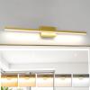 imageVOLISUN Modern Bathroom Vanity Light 157 inch 12W Dimmable 5CCT Led Bathroom Light Fixture Over Mirror Black Bar Vanity Light for Bathroom Mirror Cabinets BedroomETL CertificatedGold