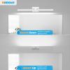 imageVOLISUN Modern Bathroom Vanity Light 157 inch Rotatable 12W Dimmable 5CCT Led Bathroom Light Fixture Over Mirror Black Bar Vanity Light for Bathroom Mirror RestroomETL CertificatedChrome