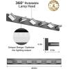 imageVOLISUN Modern Bathroom Vanity Light Fixtures 3Light 24Inch Matte Black LED Bathroom Lighting Fixtures Over Mirror 360Rotable Head LED Vanity Lights for Bathrooms Cool White 6000K5CCT