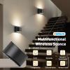imageVOLISUN No Hardwired Wall Sconces Modern Wall Sconces Battery Operated with Remote 3000K6500K Dimmable LED Wall Lamps Wireless Wall Lights for Bedroom Living Room Hallway Corridor2 Pack1 Pack