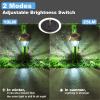imageVOLISUN Solar Pathway Lights Outdoor 25 Lumens 6Pack 5000K Daylight IP65 Metal and Glass Solar Garden Lights Landscape Pathway Light for Walkway Driveway
