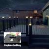 imageVOLISUN Solar Post Cap Lights Outdoor Solar Powered Fence Cap Lights for 4x4 VinylWood White Waterproof Solar Deck Post Light 4Pack CoolWarm for Garden Patio PorchBlack