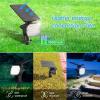imageVOLISUN Solar Spotlight Outdoor IP67 Waterproof Solar Landscape Spot LightsUplights for Yard Garden Pathway  12 Pack Cool White 27 LED 3 Lighting ModesCool White