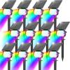 imageVOLISUN Solar Spotlight Outdoor IP67 Waterproof Solar Landscape Spot LightsUplights for Yard Garden Pathway  12 Pack Cool White 27 LED 3 Lighting ModesMulticolor