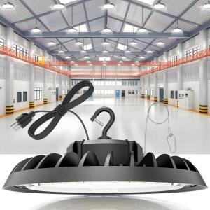 imageVOLISUN 6 Pack UFO Led High Bay Light 30000LM 200W 5000K Daylight 100277V High Bay Led Shop Light ETL Listed Commercial Bay Lighting for Garage Workshop Barn Factory Warehouse200W 1PACK