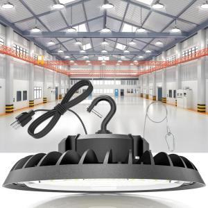 imageVOLISUN 6 Pack UFO Led High Bay Light 30000LM 200W 5000K Daylight 100277V High Bay Led Shop Light ETL Listed Commercial Bay Lighting for Garage Workshop Barn Factory Warehouse150W 1PACK