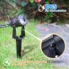 imageVOLISUN Outdoor Uplights SpotlightsLow Voltage Landscape Lights with Transformer and 75ft CableWaterproof Landscape Lighting spot Lights for HouseFenceTree Flags4PacksWarm White