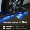 imageVOLISUN Solar Deck Lights 12 Pack Blue LED Solar Powered Waterproof Outdoor Deck Lights for Driveway Dock Pathway