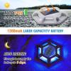 imageVOLISUN Solar Deck Lights Driveway Dock Lights 12Pack Waterproof Outdoor LED Aluminum Dock Lighting Warning Step Light for Driveway Sidewalk Garden Pathway YardWarm WhiteWhite2 Colors in 1WhiteBlue