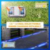 imageVOLISUN Solar Driveway Lights 12 Pack Blue Waterproof LED Dock Marine Lights Outdoor Marker for Step Sidewalk and Pathway