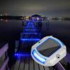 imageVOLISUN Solar Driveway Lights Dock Deck Lights 12 Pack2 Colors in 1 LED Solar Powered Waterproof Outdoor Warning Step Light for Driveway Sidewalk Pathway 2 Colors LightingWhiteBlueWhiteBlue