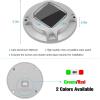 imageVOLISUN Solar Driveway Lights Dock Marine Lights 12 Pack2 Colors in 1Outdoor LED Deck LightSolar Powered Waterproof Warning Step Light for Driveway Sidewalk Pathway WhiteWarm WhiteRedGreen