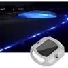 imageVOLISUN Solar Driveway Lights Dock Deck Lights 12 Pack2 Colors in 1 LED Solar Powered Waterproof Outdoor Warning Step Light for Driveway Sidewalk Pathway 2 Colors LightingWhiteBlueWhiteBlue