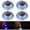 imageVOLISUN Solar Driveway Lights Dock Marine Lights 12 Pack2 Colors in 1Outdoor LED Deck LightSolar Powered Waterproof Warning Step Light for Driveway Sidewalk Pathway WhiteWarm WhiteWhiteBlue