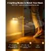 imageVOLISUN Motion Sensor Stair Light Indoor Rechargeable 6 Pack Night Lights Indoor for Step Hallway Toilet Magnetic StickOn Wall Lights 3 Modes ampamp 3 Color TemperaturesBlackWhite