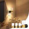 imageVOLISUN LED Night Lights Plug into Wall Dimmable Night Light 3 CCT ampamp 5 Brightness Levels Acrylic Bubble Nightlight with Dusk to Dawn Sensor for Hallway Bathroom Stair Nursery Gold 4 PackGold