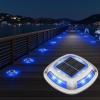 image:imageVOLISUN Solar Driveway Lights 12 Pack Waterproof Dock amp Deck Marker Lights2in1 Blue amp White LEDIP67 Wireless Outdoor Solar Light for DrivewaysSidewalksPathwaysand YardsWhiteBlue