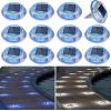 image:imageVOLISUN Solar Driveway amp Deck Lights 12 Pack Waterproof Dock amp Marine Ground Lights2in1 Warm White amp White LEDSolar Marker for PathwaysStepsand Warning SignsAuto OnOffWhiteBlue
