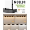 image:imageVOLISUN 3 Light Bathroom Vanity Light 24 inch Dimmable Bathroom Light Fixtures Over Mirror 5 Color Temperatures 180Rotatable Head Black LED Vanity Lights for BathroomsETL CertificatedBlack5CCT