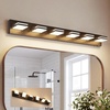 image:imageVOLISUN 3 Light Bathroom Vanity Light 24 inch Dimmable Bathroom Light Fixtures Over Mirror 5 Color Temperatures 180Rotatable Head Black LED Vanity Lights for BathroomsETL CertificatedBlack5CCT